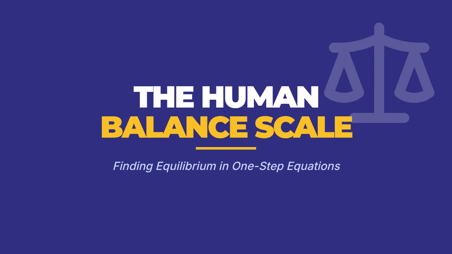Human Balance Slides