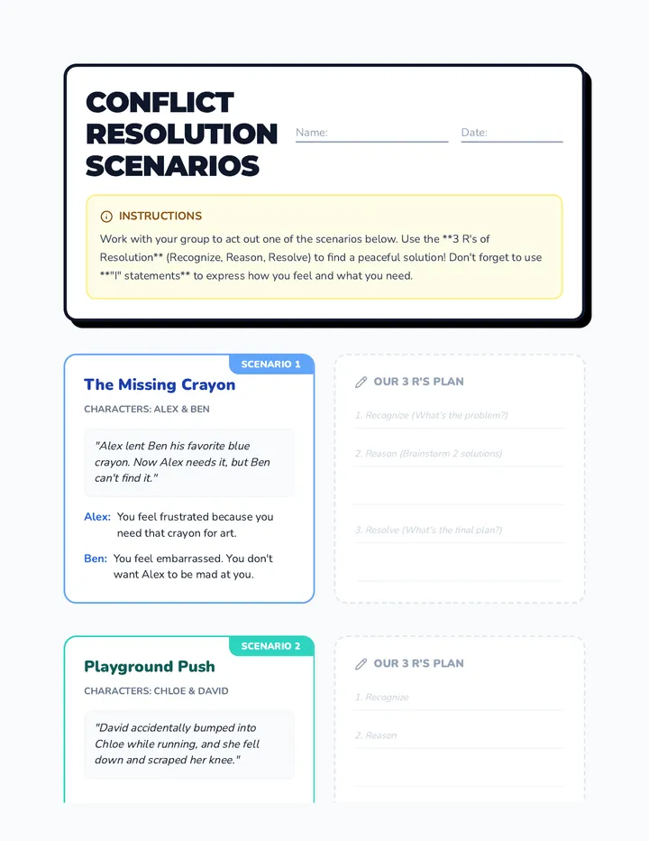 Peaceful Problem Solvers • Lesson • Lenny.com