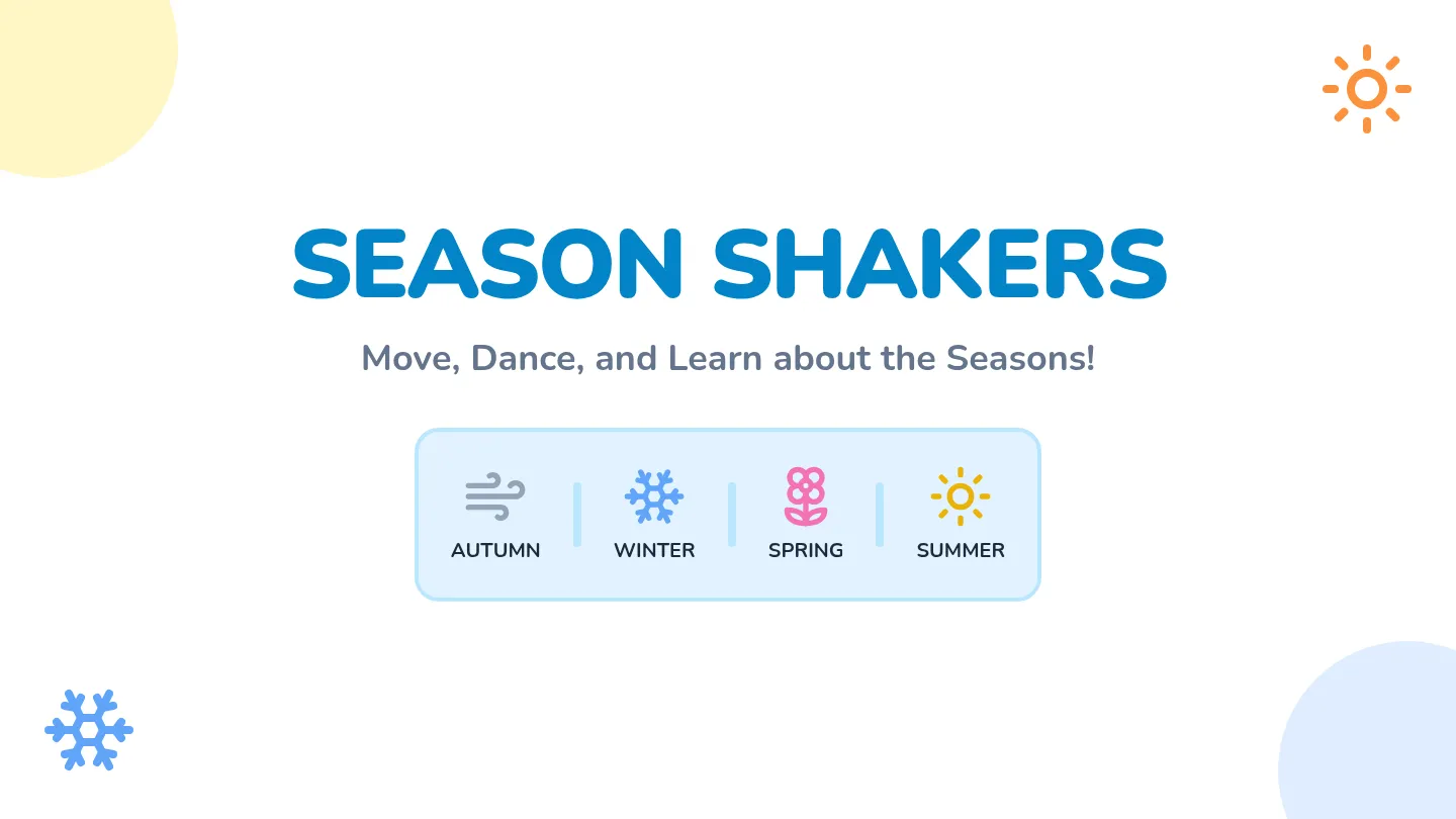 Season Shakers Slides
