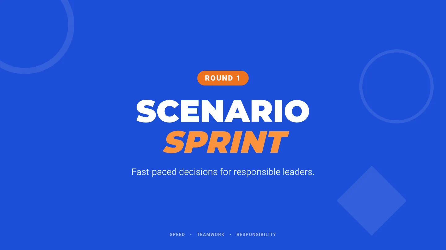 Scenario Sprint Slides Presentation