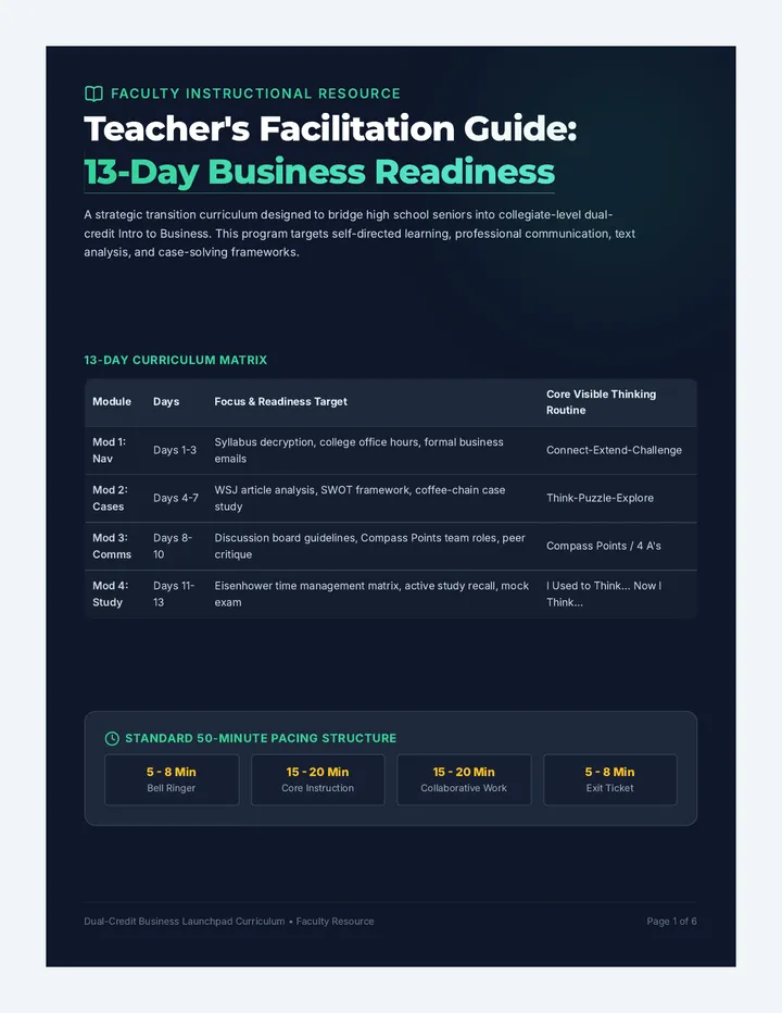 Teachers Launchpad Guide