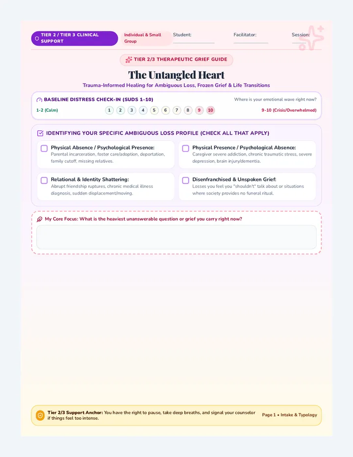 Untangled Heart Workbook