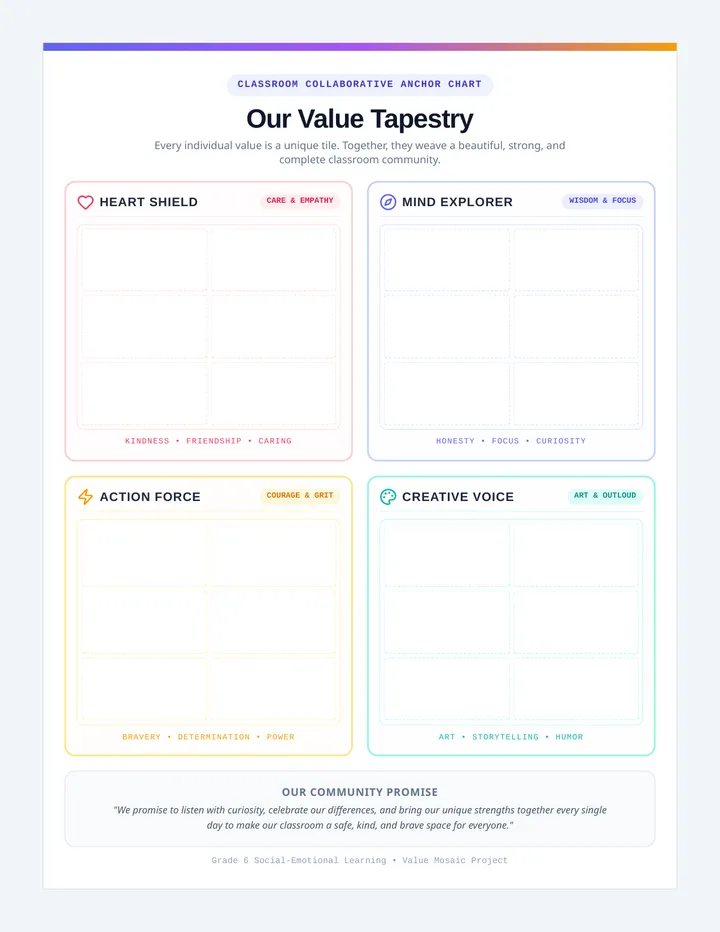 Value Tapestry Poster