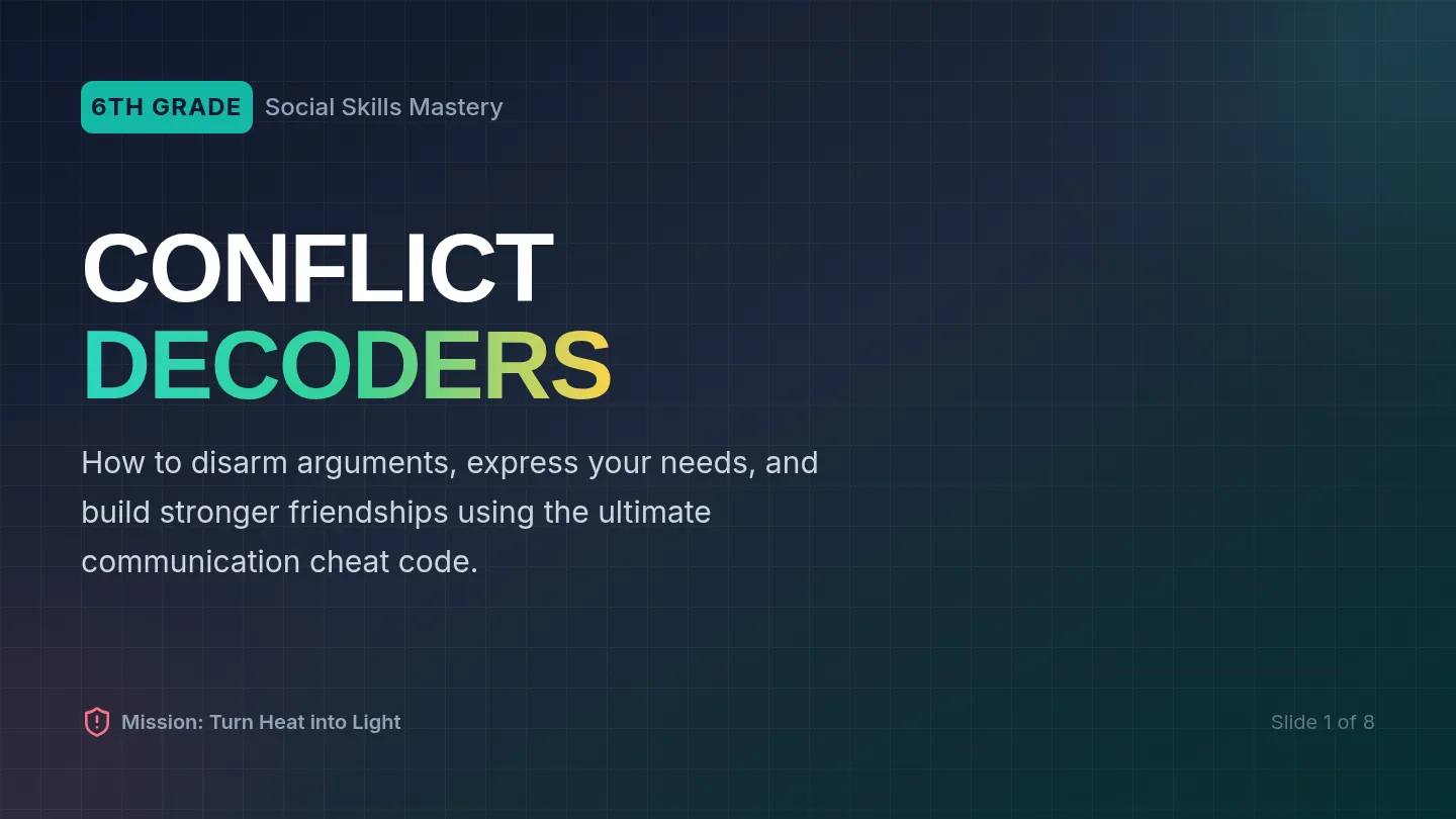 Conflict Decoders Slides
