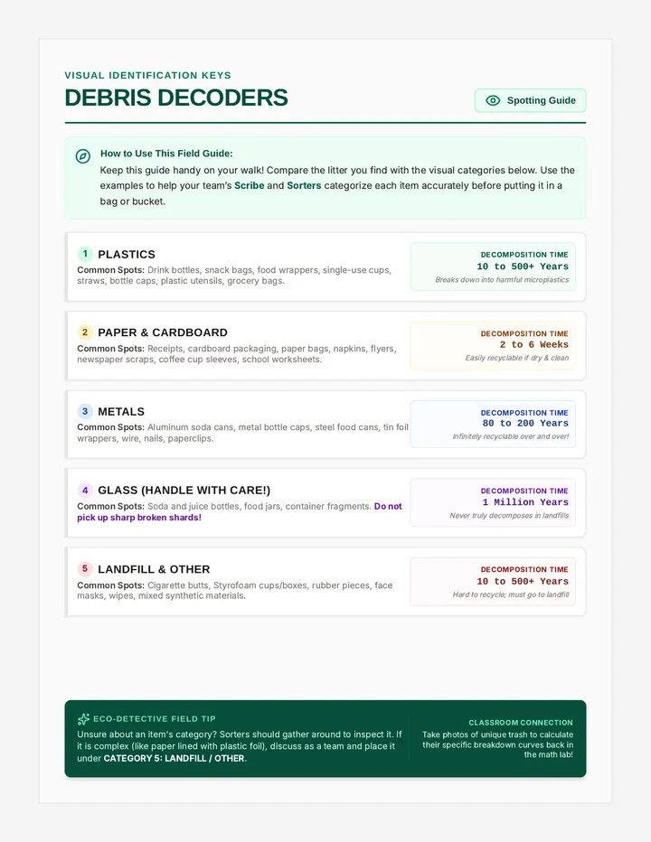 Debris Decoders Guide page 1