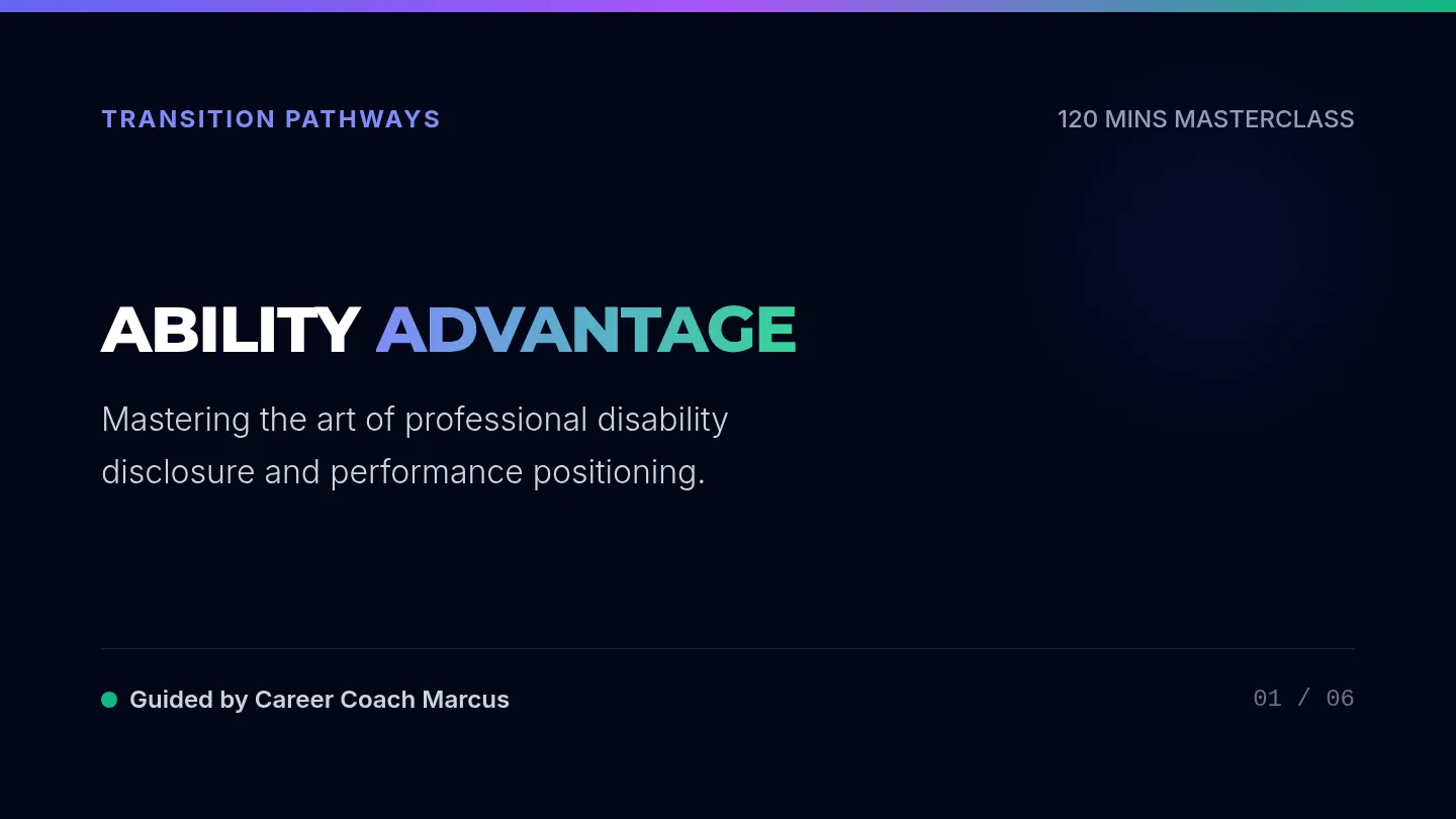 Ability Advantage Slides