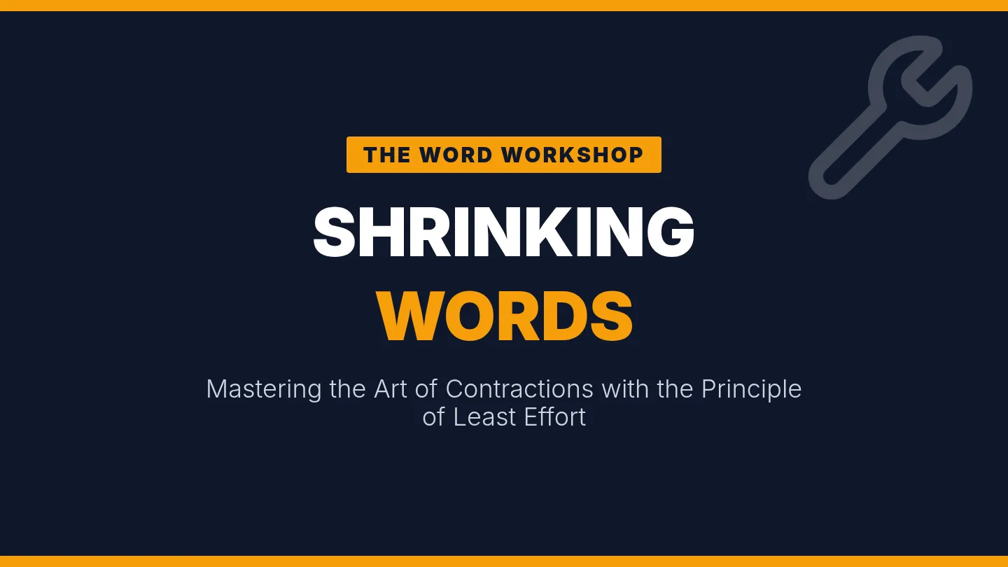 Word Workshop Slides