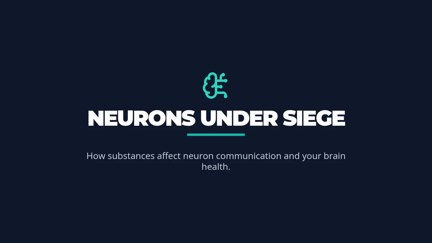 Neurons Under Siege Slides Presentation