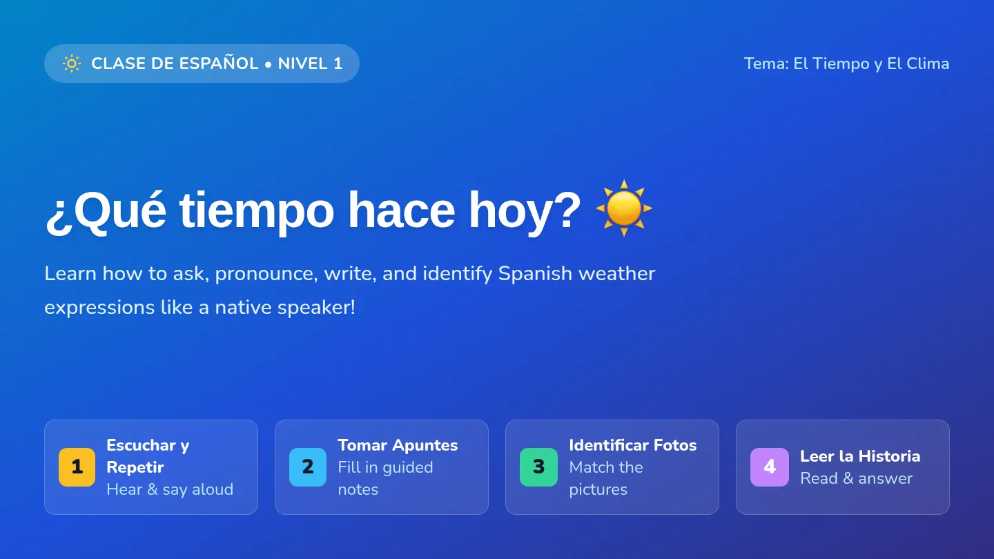 El Tiempo Slides