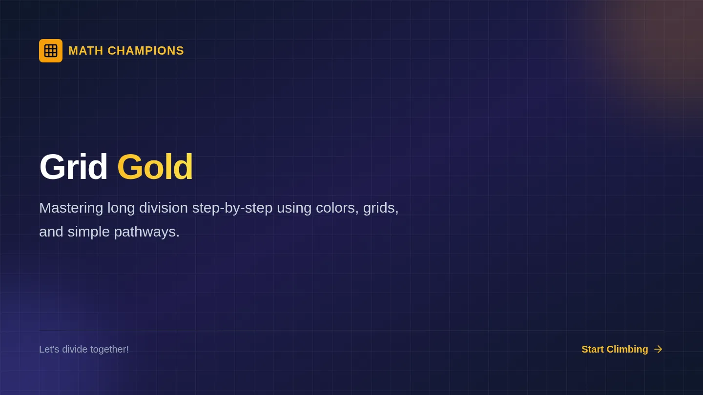 Grid Gold Slides