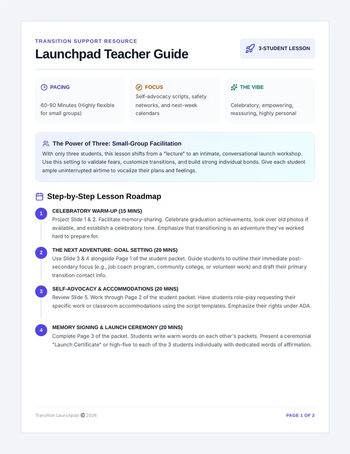 Launchpad Teacher Guide
