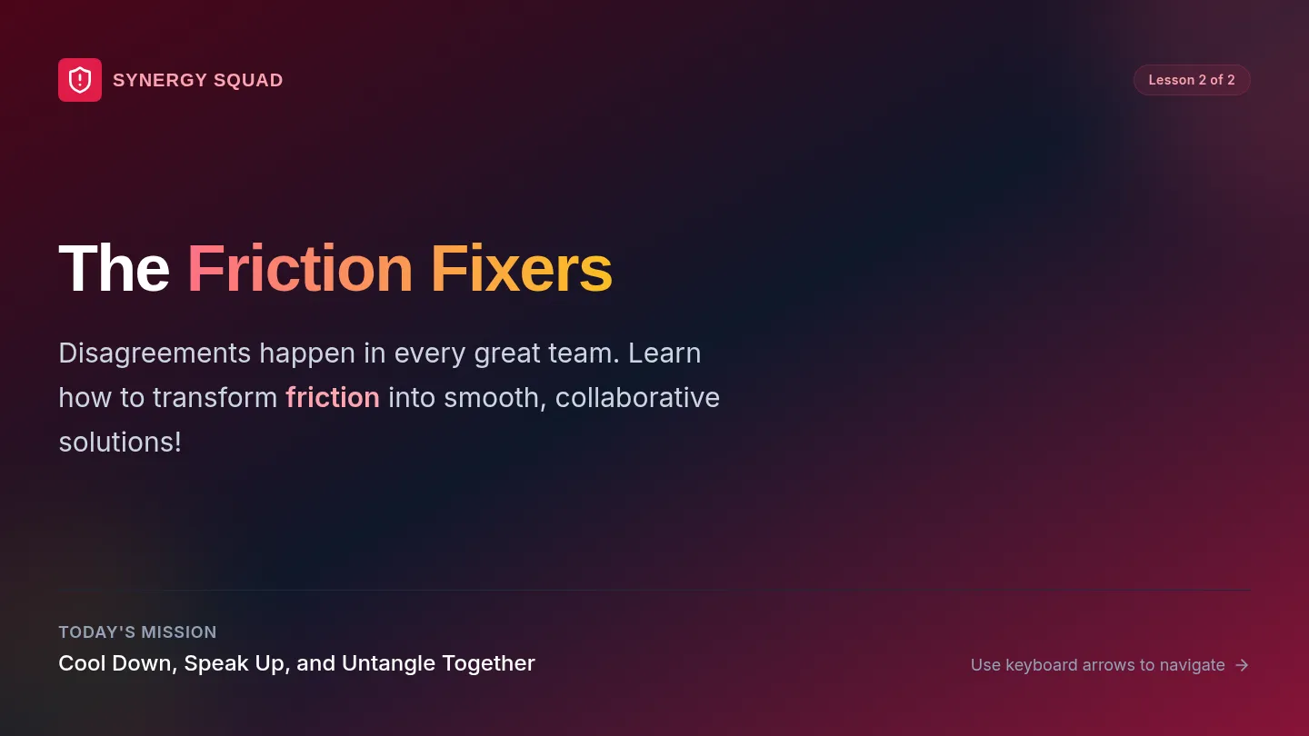 Friction Fixers Slides
