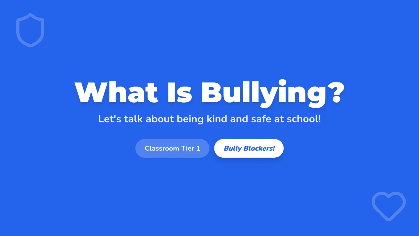 What Is Bullying Slides