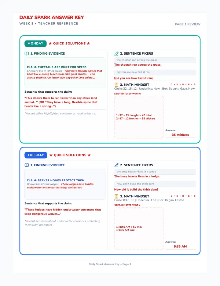 Week 8 Spark Answer Key