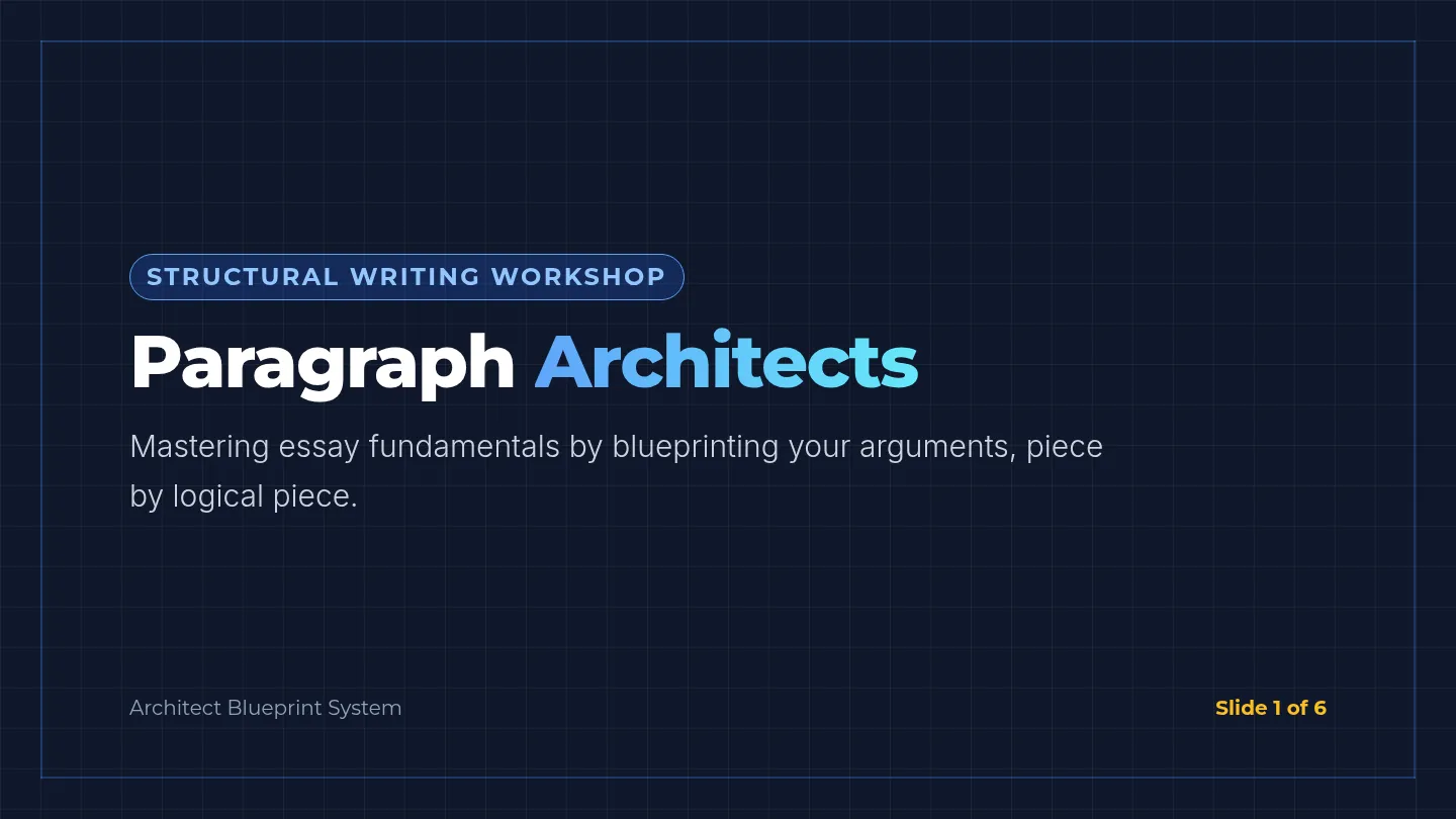 Paragraph Architects Slides