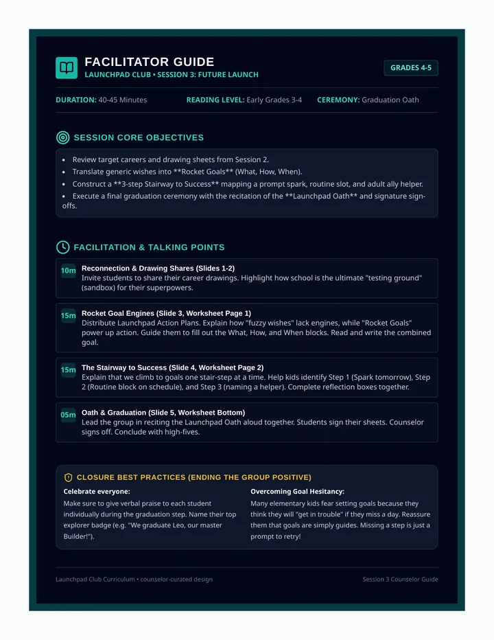 Future Launch Facilitator Guide