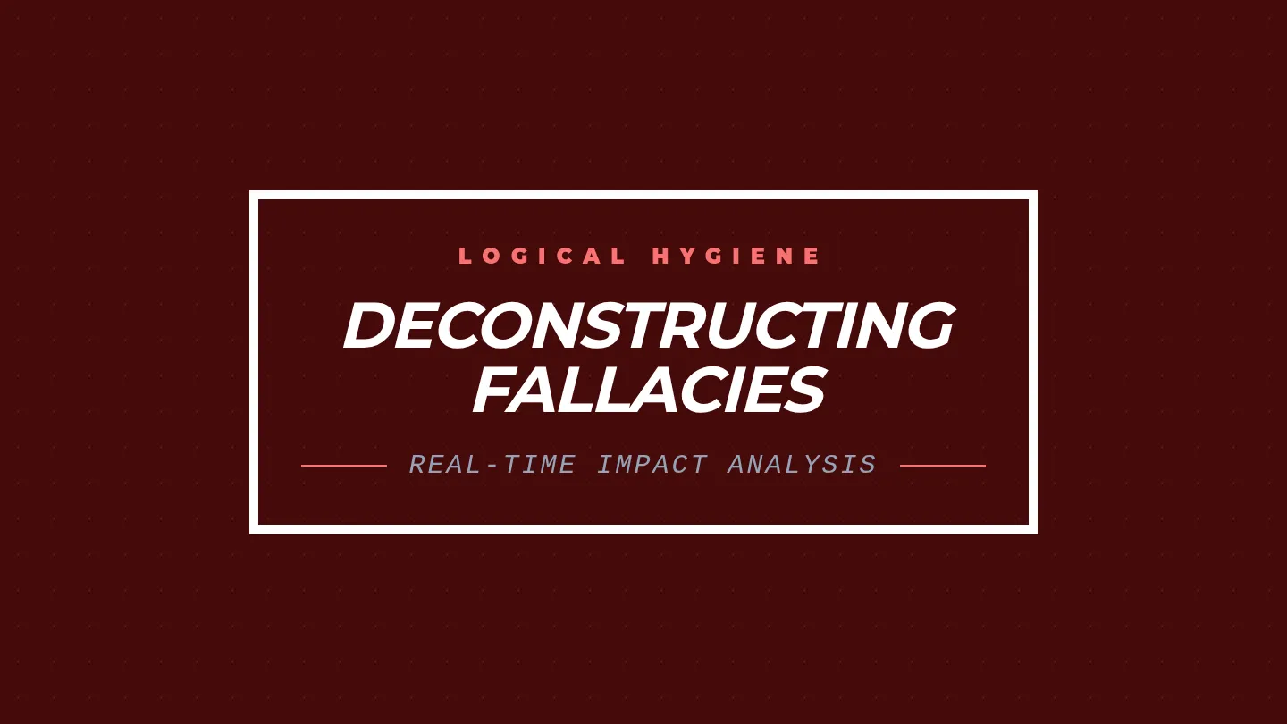 Real Time Fallacy Slides