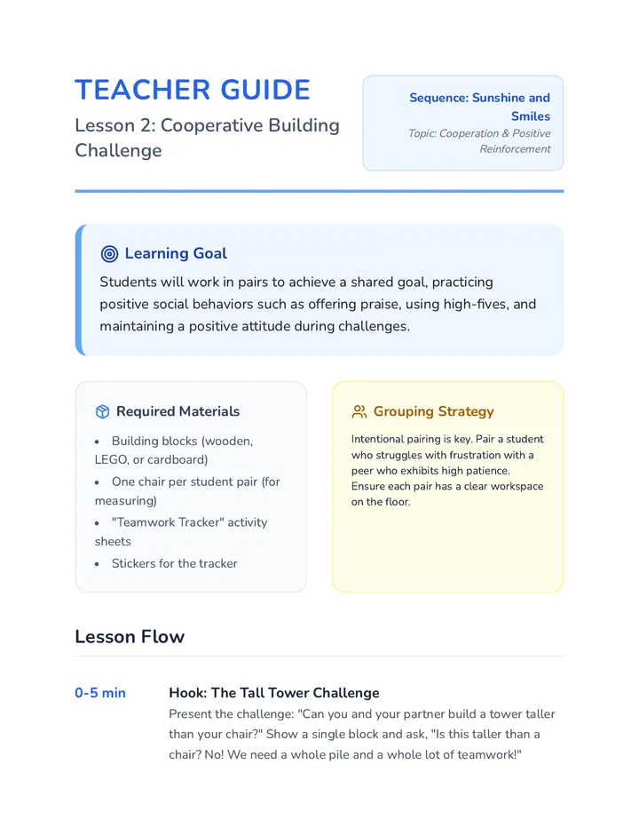 Building Bridges Teacher Guide