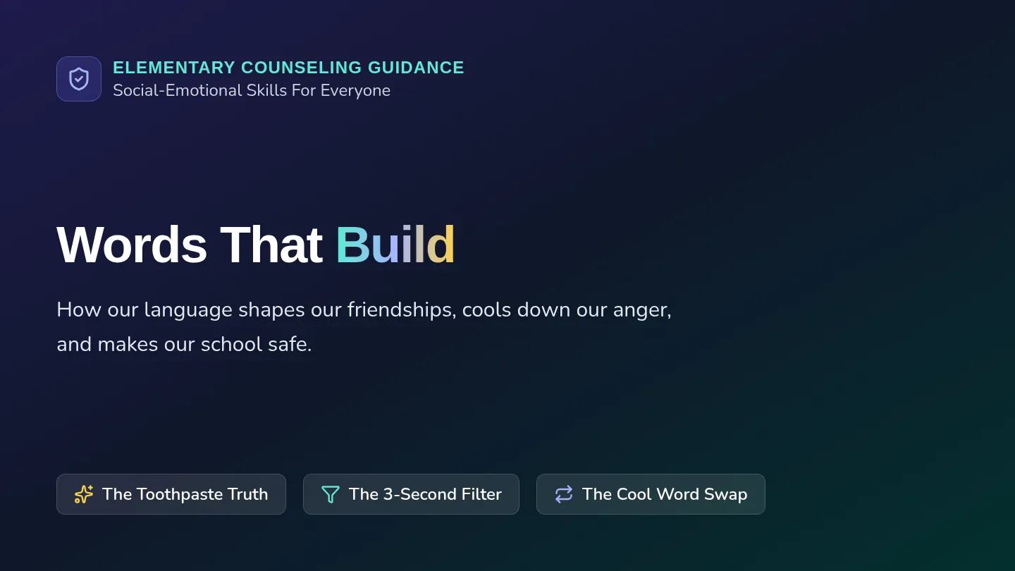 Words That Build Slides