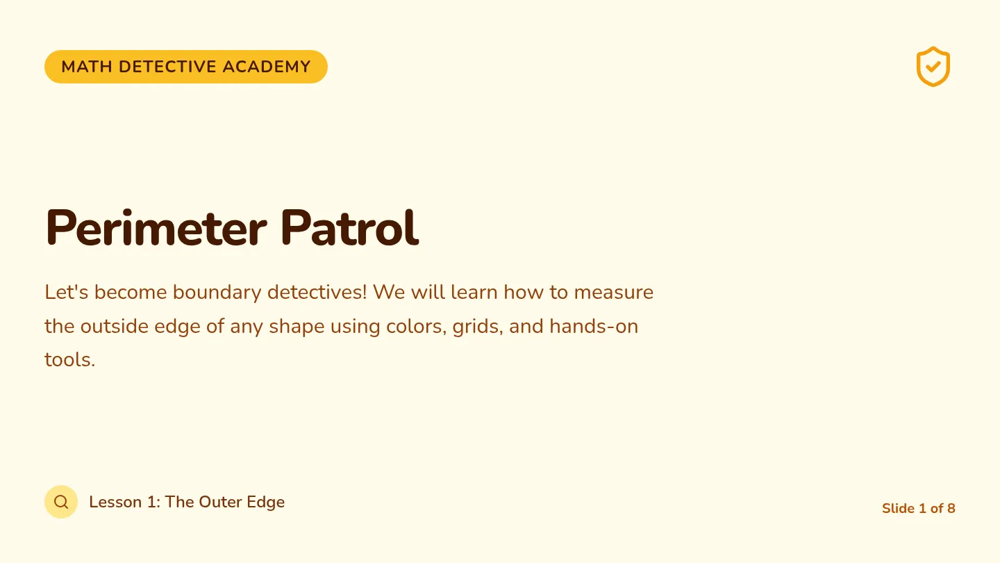 Perimeter Patrol Slides