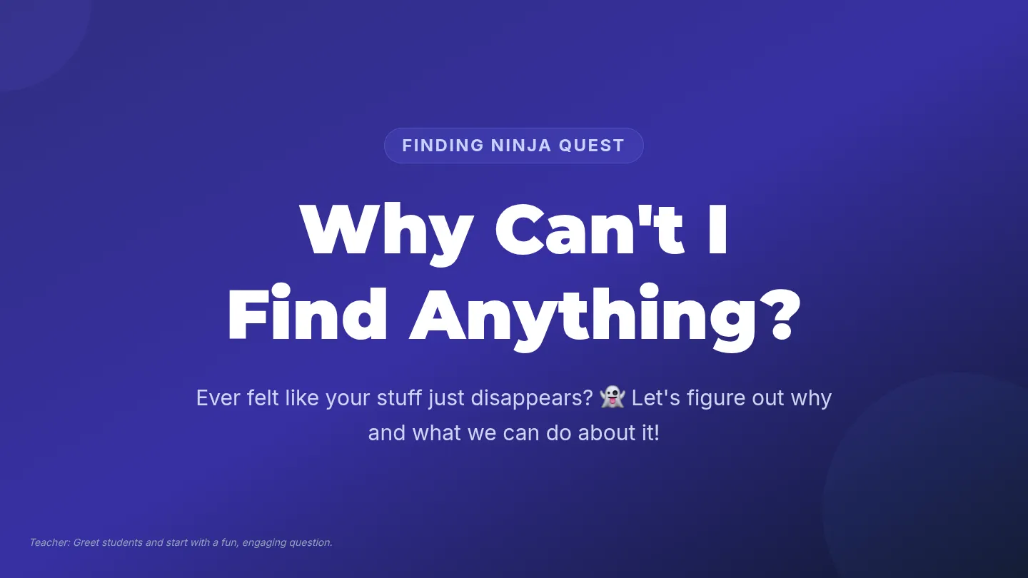 Finding Everything Slides