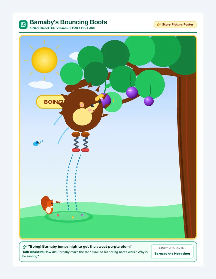 Bouncing Boots Story Poster