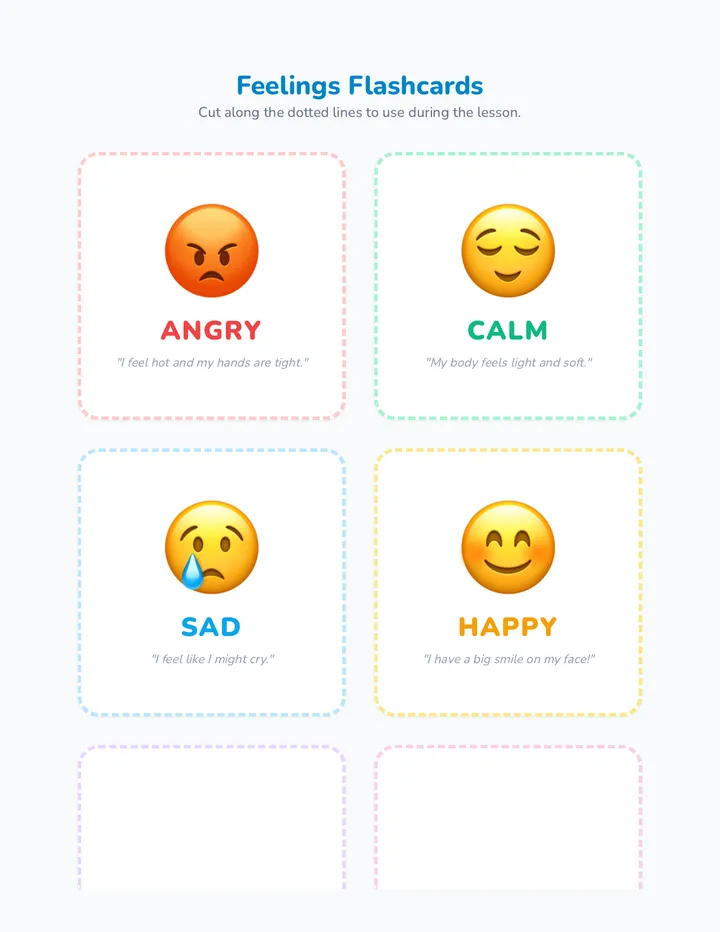 Emotion Flashcards