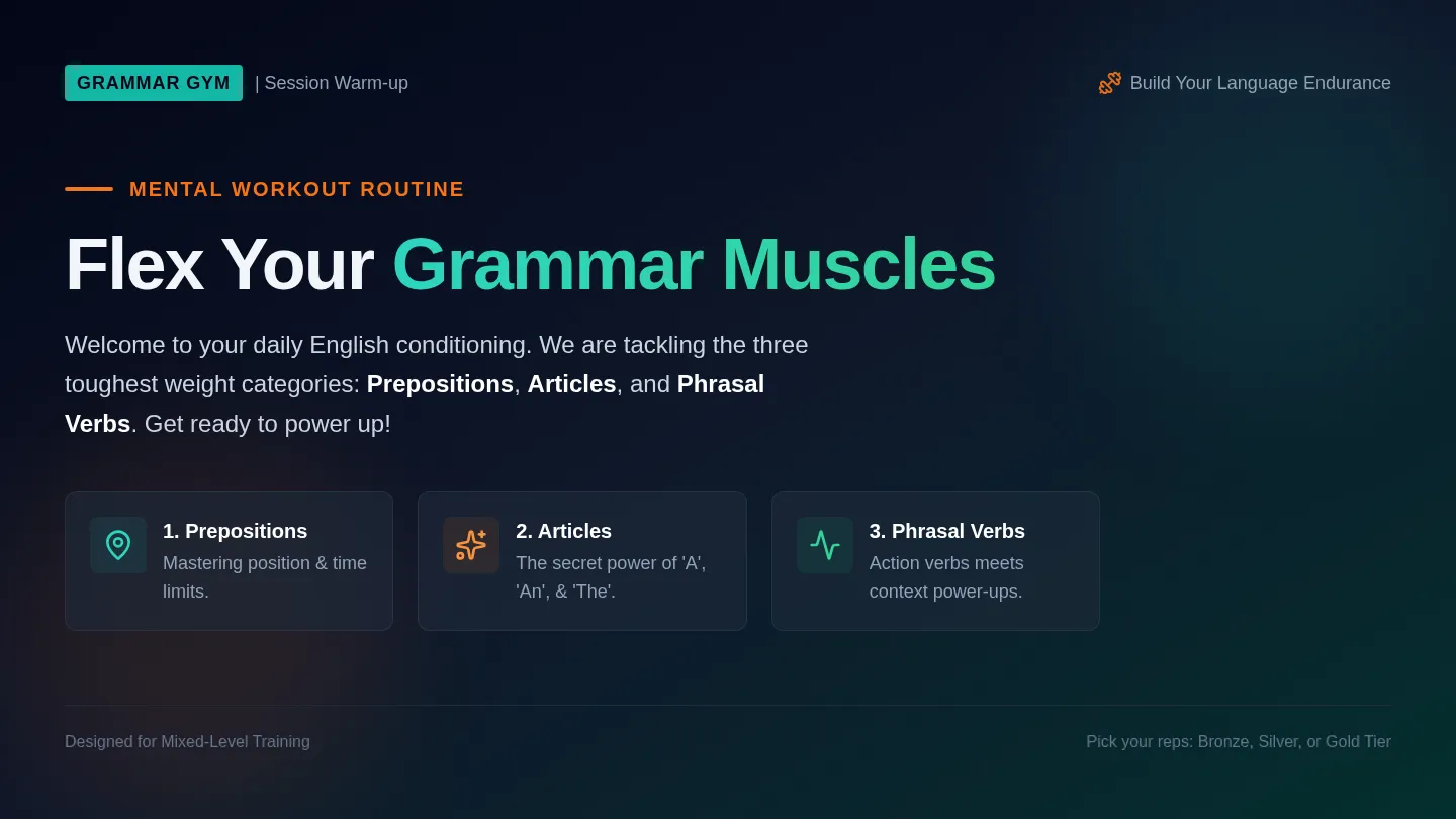 Grammar Gym Slides