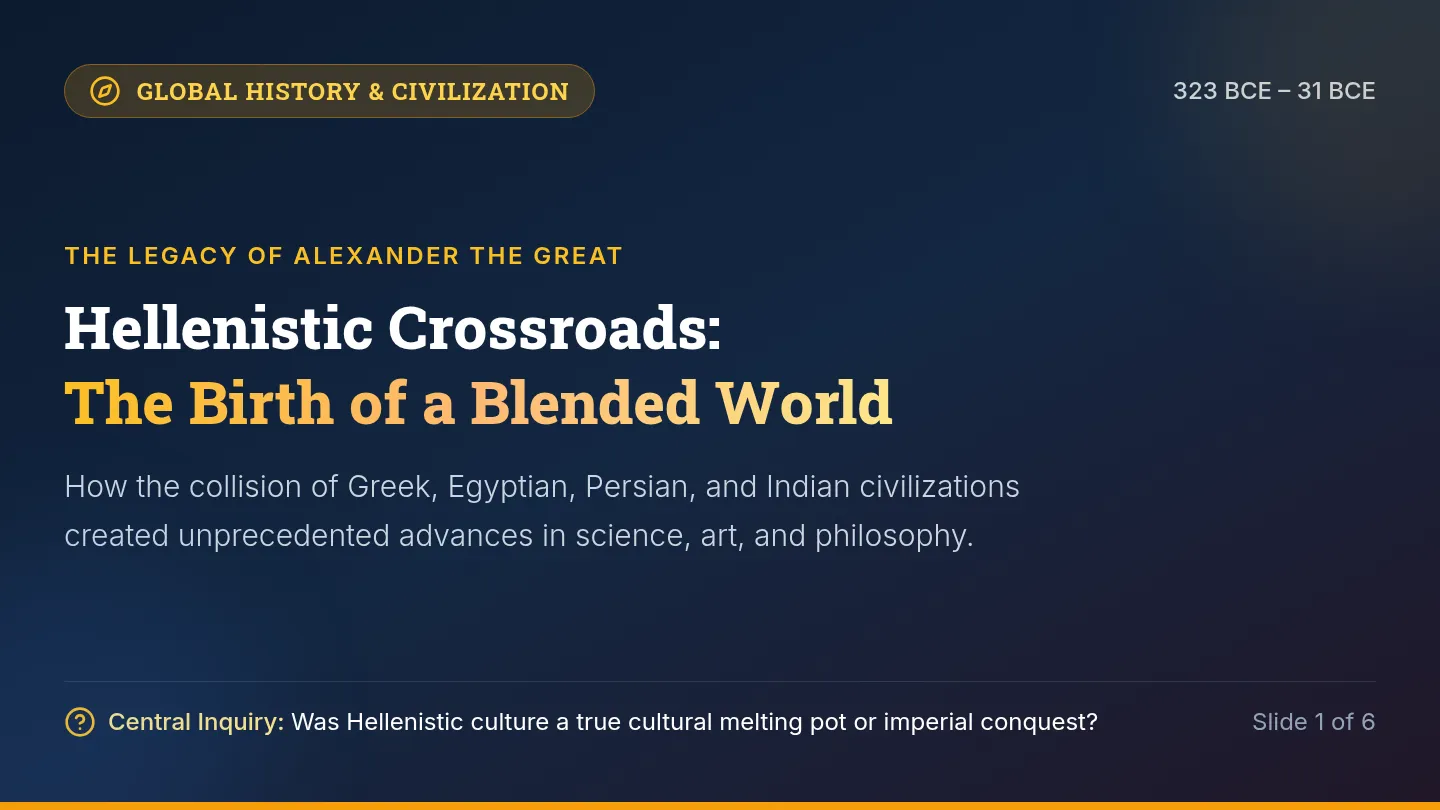 Hellenistic Crossroads Slides
