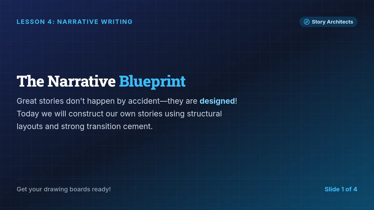 Story Architects Presentation Slides
