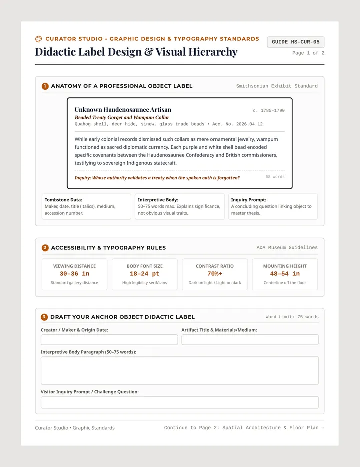 Didactic Design Guide
