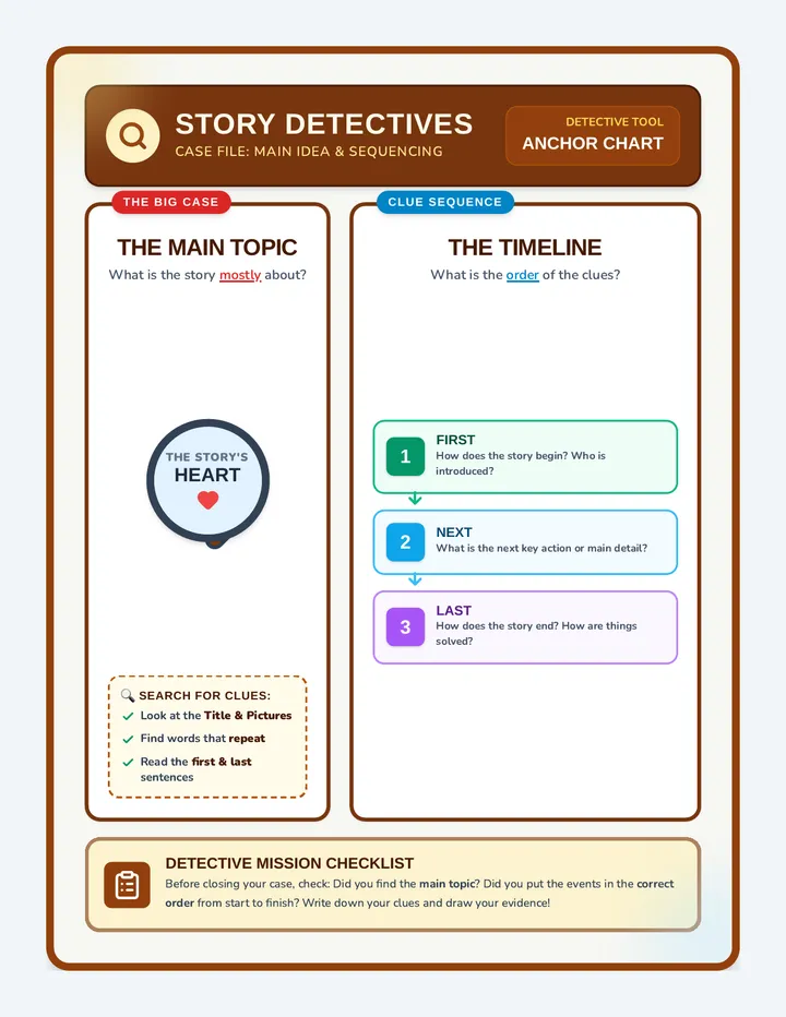 Story Clues Poster