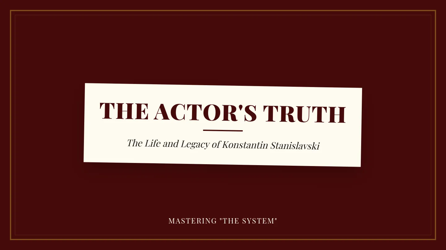 Stage Truth Slides