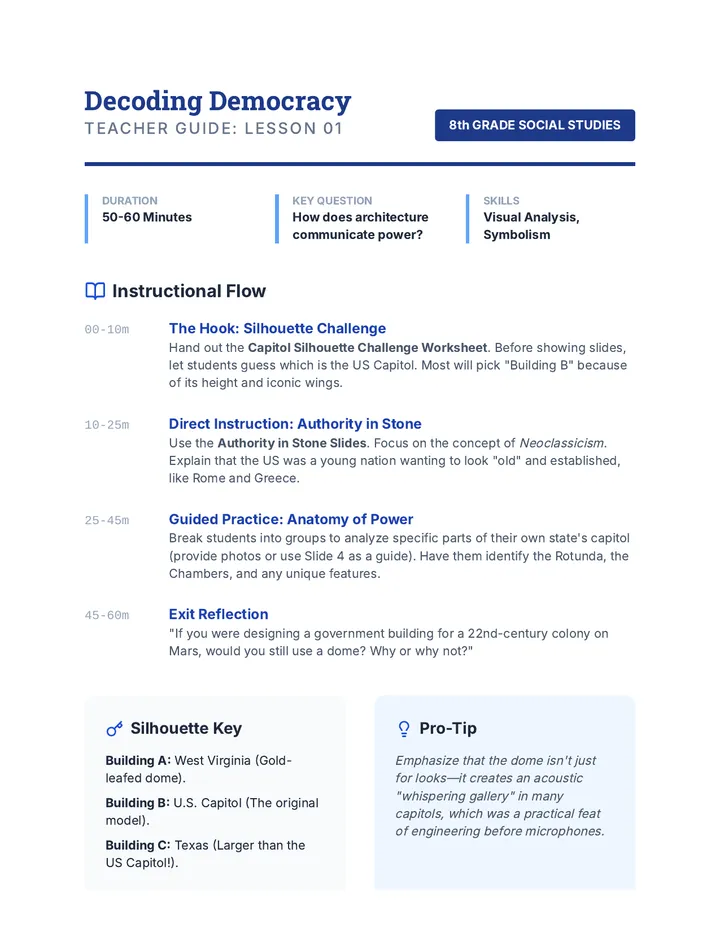 Decoding Democracy Teacher Notes