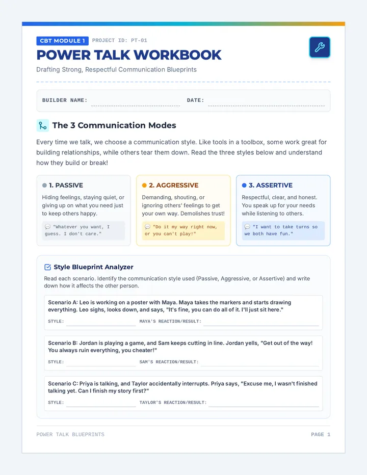 Power Talk Workbook