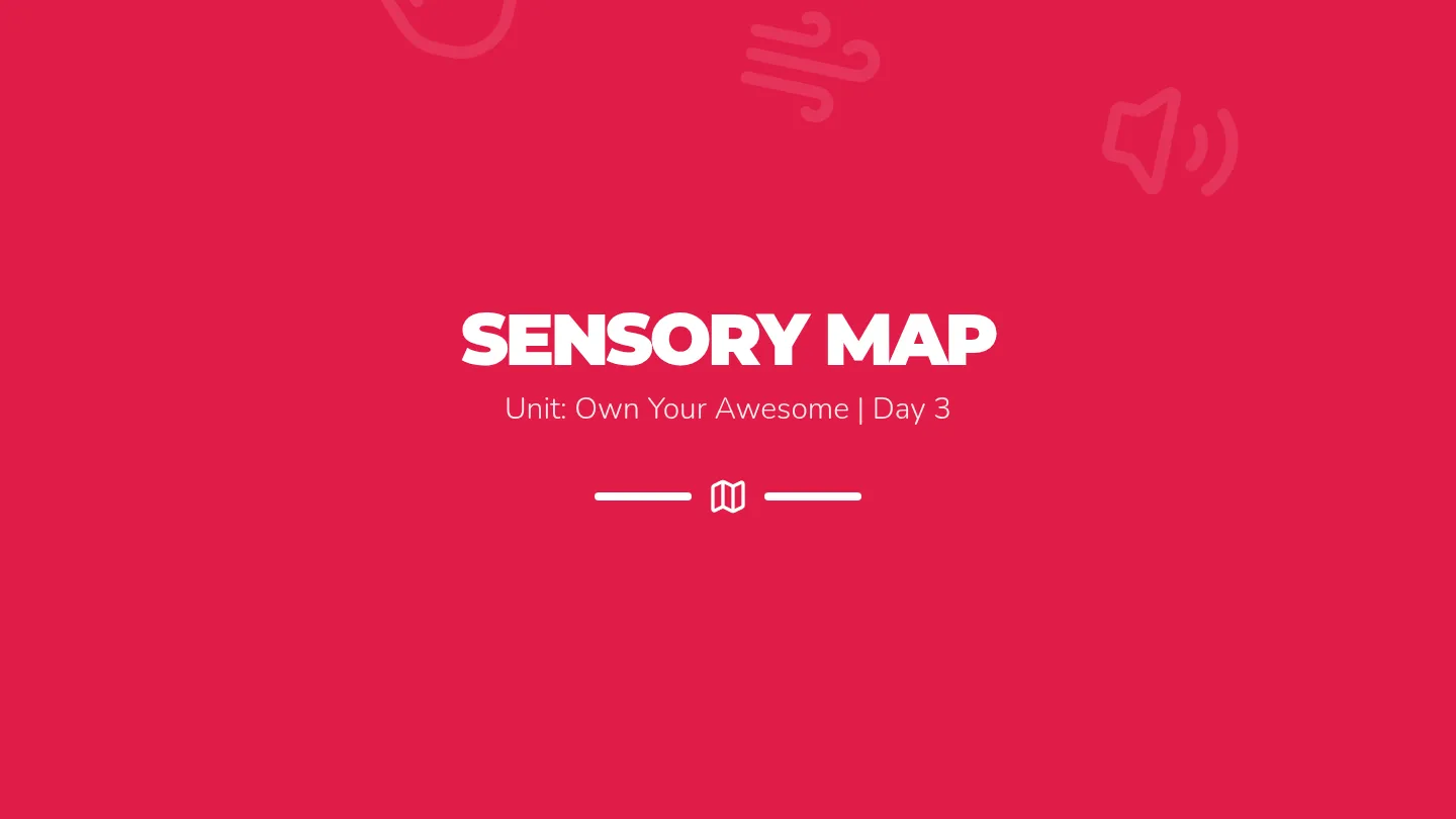 Sensory Map Slides
