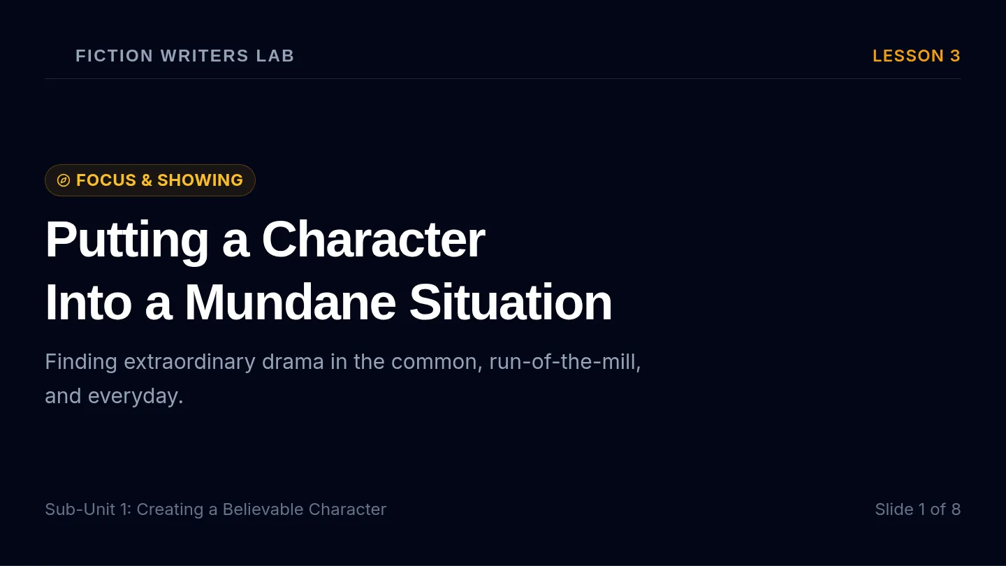 Mundane Situation Slides