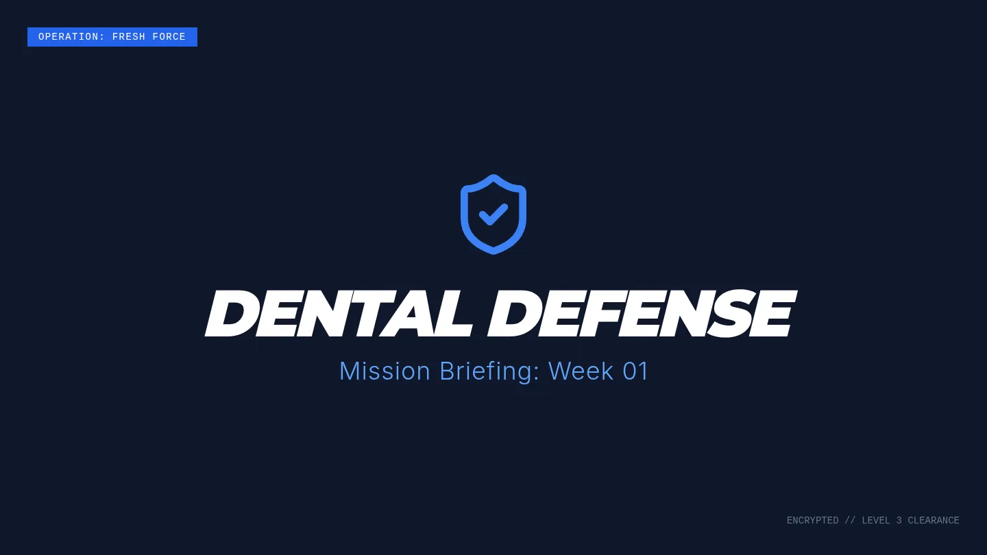 Dental Defense Mission Slides