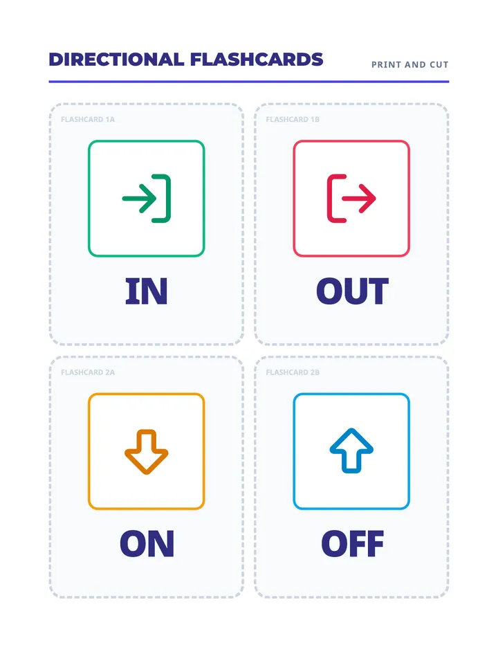 Preposition Power Activity Cards