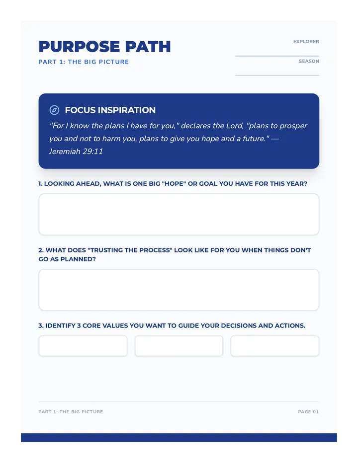 Purpose Path Journal Revised