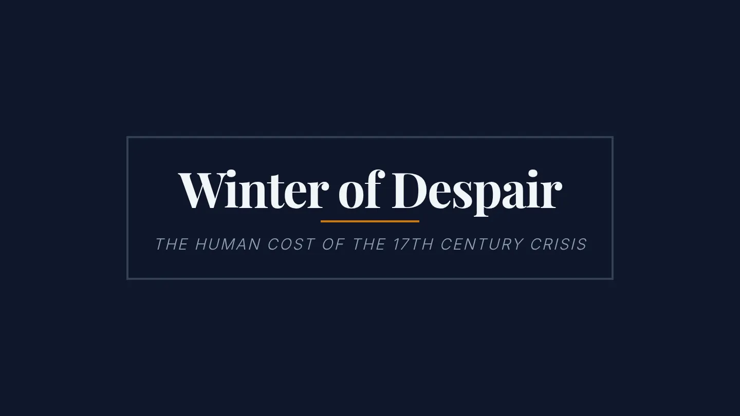 Winter of Despair Slides
