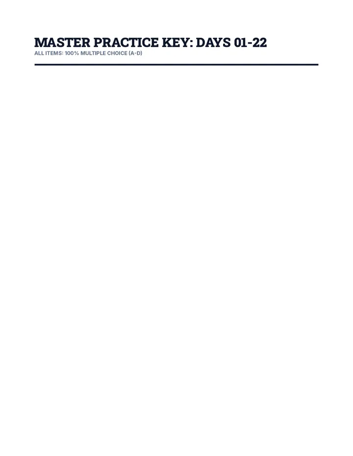 EOG Review Practice Master Answer Key v2