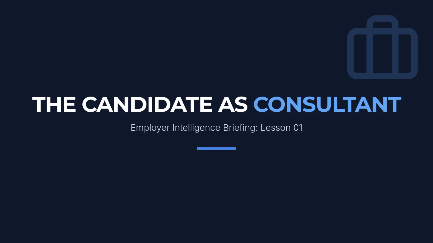 Strategic Mindset Slides