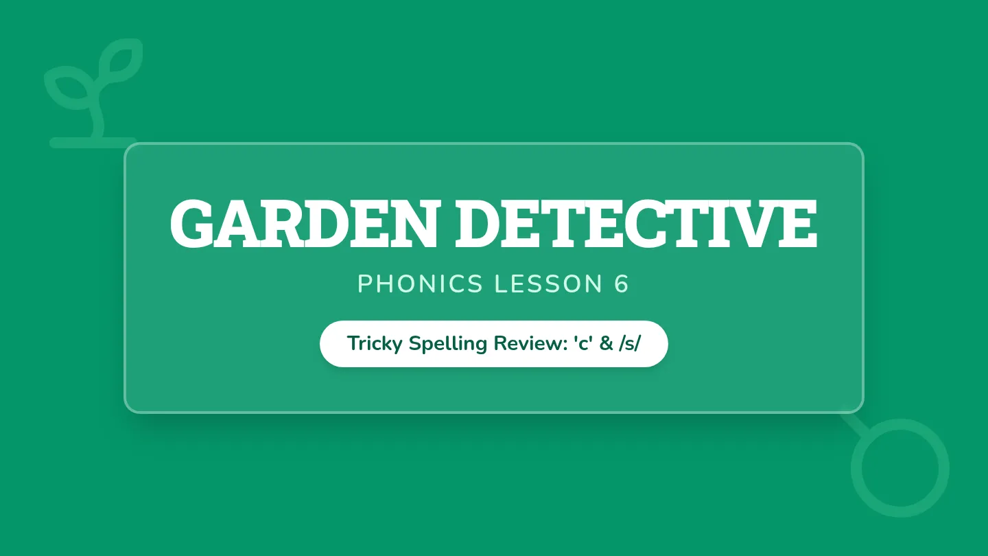 Garden Detective Slides