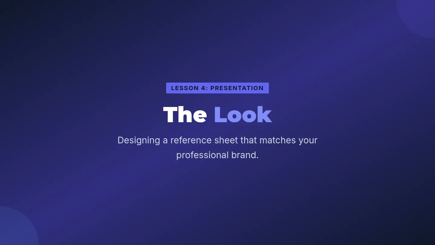 The Look Slides