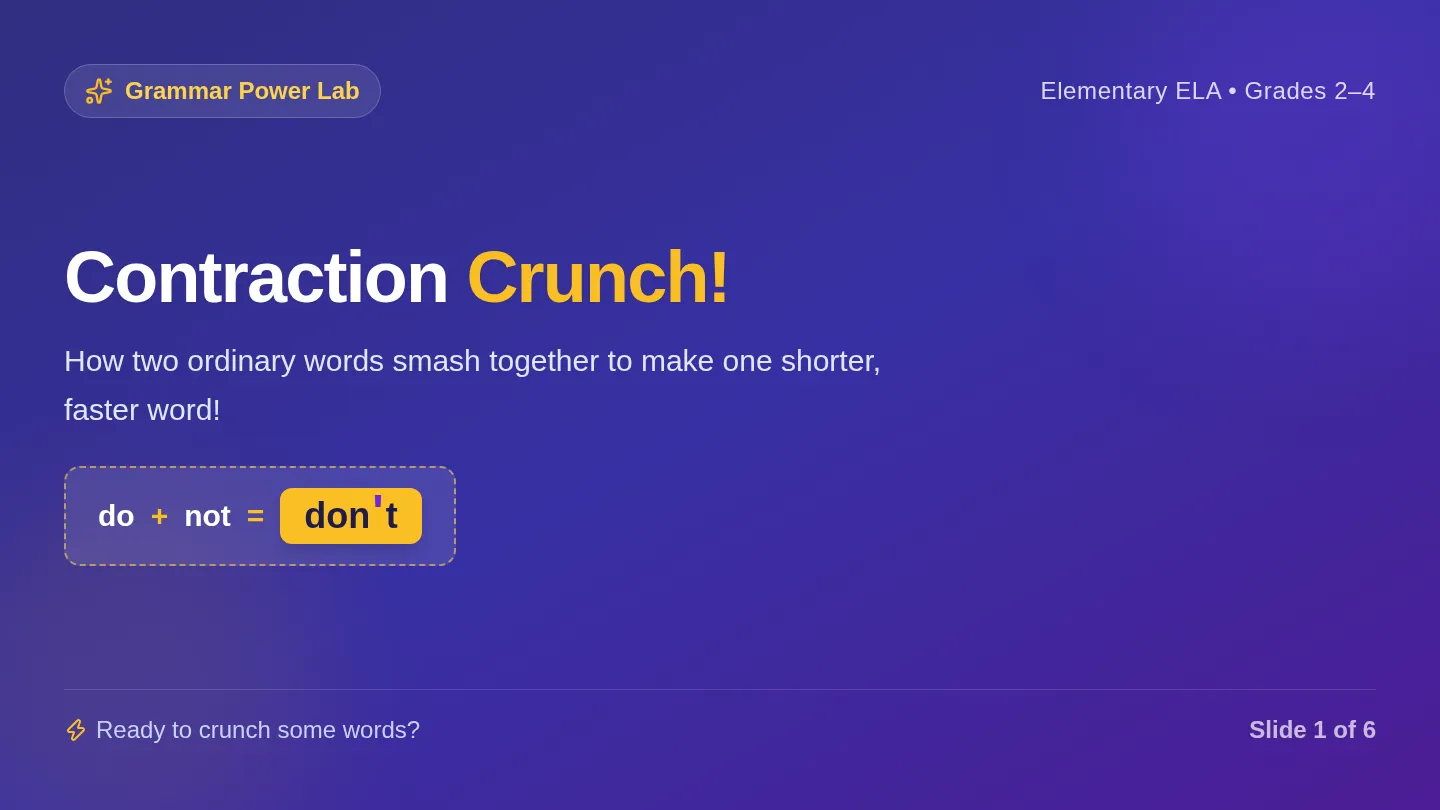 Contraction Crunch Slides