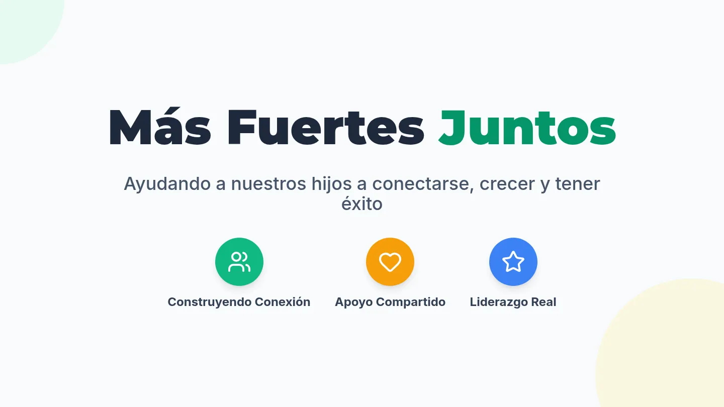 Stronger Together Parent Slides Spanish Child