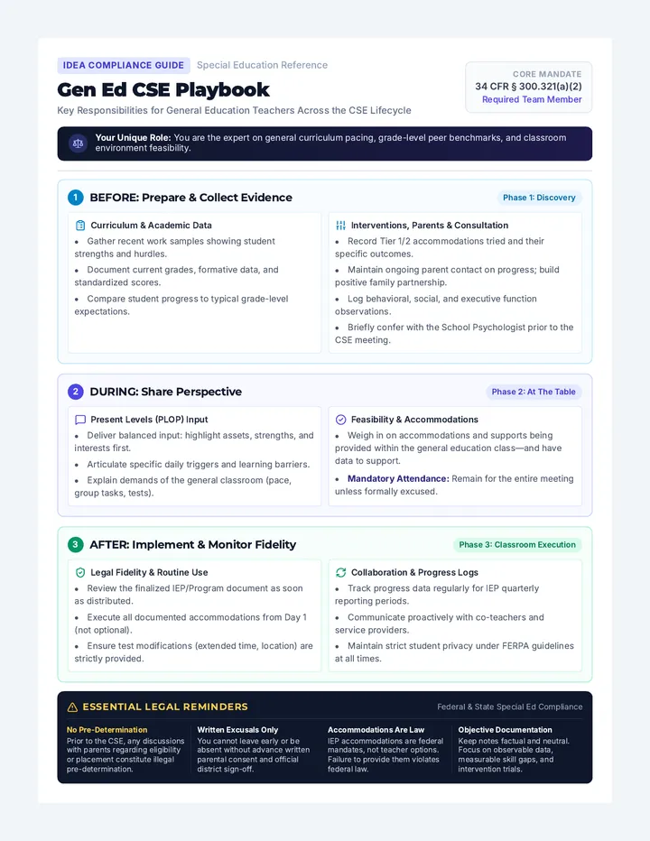 Gen Ed CSE Playbook Guide