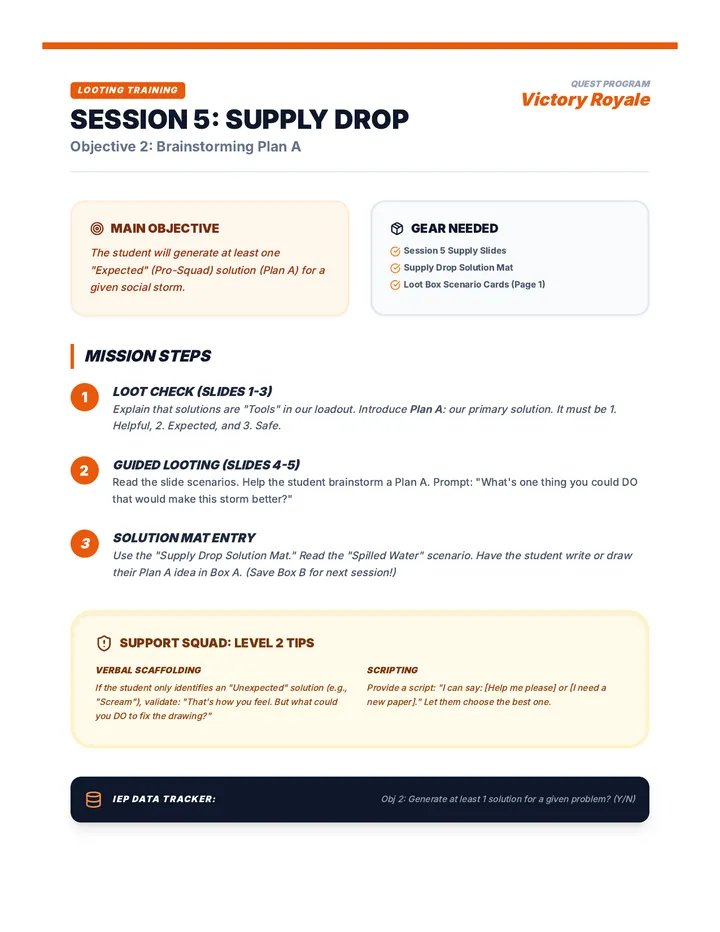Session 5 Counselor Guide