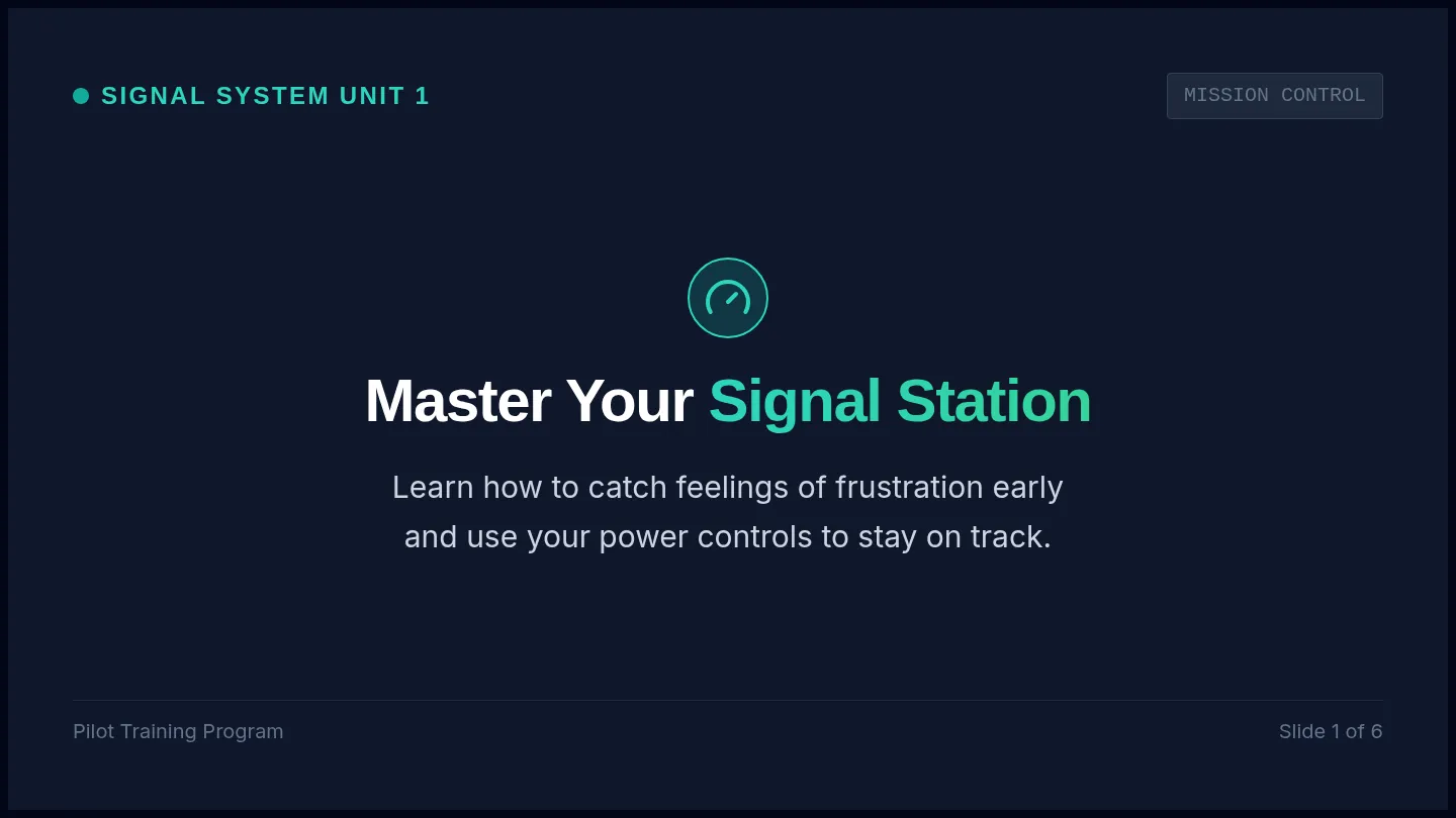 Signal Station Slides